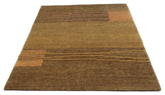 Modern Designer Hand-knotted Wool Rug New & Unused 200 x 144 cm, Rugs & carpets, Beige (photo 3 of 9)