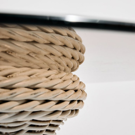 Image 1 of MK11543 Set in rattan e bambù, set da 5 pezzi