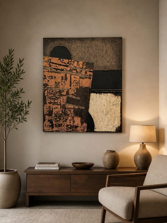 Image 1 of Handmade painting Axis - 100cm x 120cm