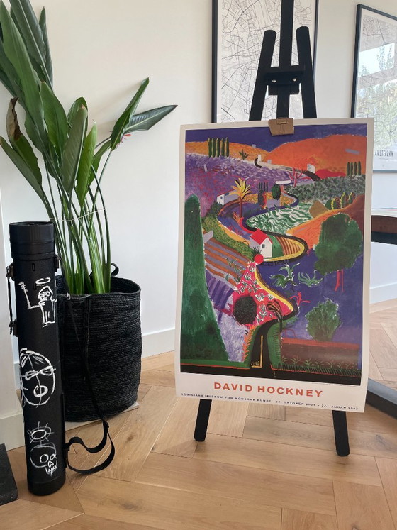 David Hockney, Nichols Canyon, 1980, Herr und Frau Richard C. Hedreen, Seattle, Washington, Copyright David (photo 11 of 11)