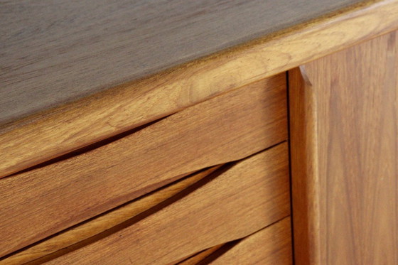 Image 1 of S. Burchardt Nielsen sideboard compact Danish design vintage