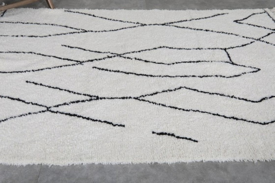 Tapis Marocain Ambachtelijke Traditionnel En Laine 250cmx150cm – Vloerkleden en tapijten, Cotton (photo 6 of 6)
