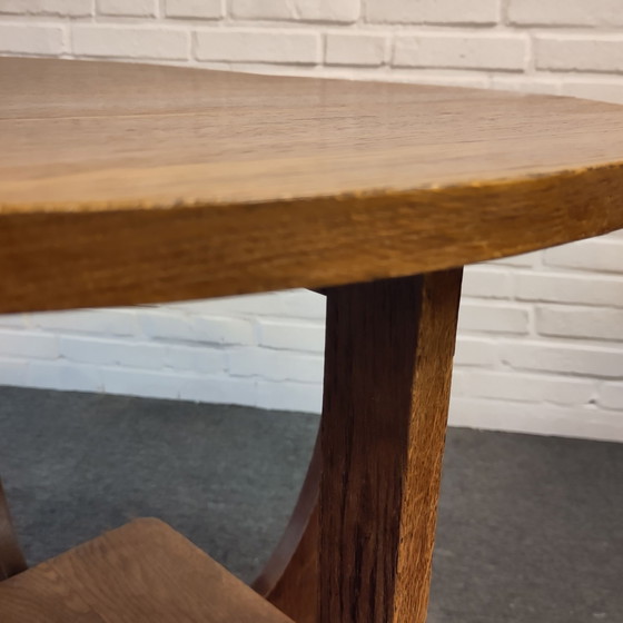 Amsterdam School Side table, Wood, Brown (photo 9 of 10)