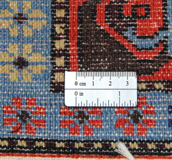 Image 1 of Origineel Kazachs-Russisch wollen tapijt, antiek, 230 x 135 cm