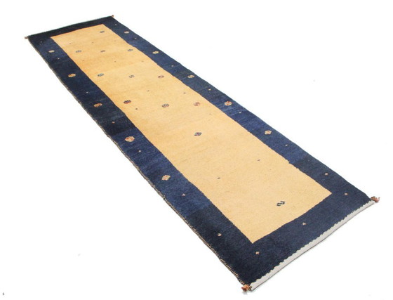 Image 1 of Original Modern Persian Gabbeh Wool Rug 275 x 75 cm Excellent Condition
