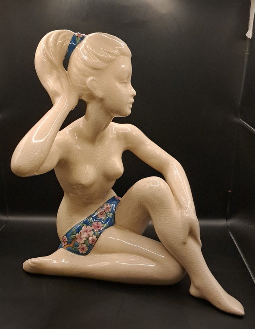 Vintage Art Deco ceramic figurine