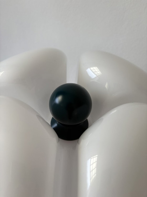 Neuer Martinelli Luce Pipistrello Mittelgrün/Blau – Tischlampen, Plexiglass, Brass (photo 5 of 11)