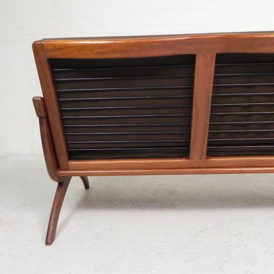 Divano a tre posti in teak De Ster Geldermalsen Gelderland, anni '60 – Divani 3 posti, Wood (photo 13 of 29)