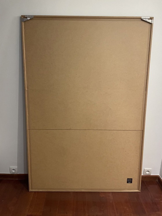 Image 1 of Framed original exhibition poster Kazimir Malevich 177x120 cm Kazimir Malevich - originele tentoonstellingsposter