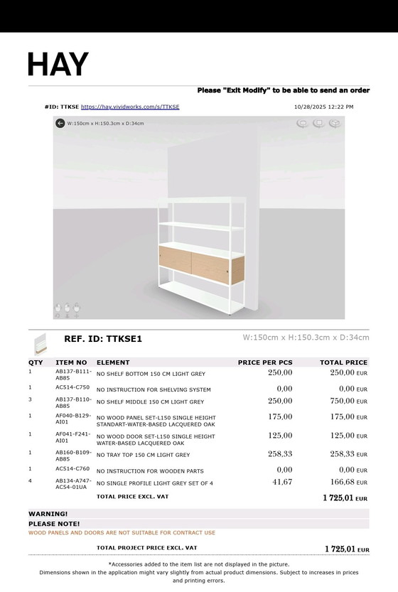 Image 1 of Mobiletto HAY New Order