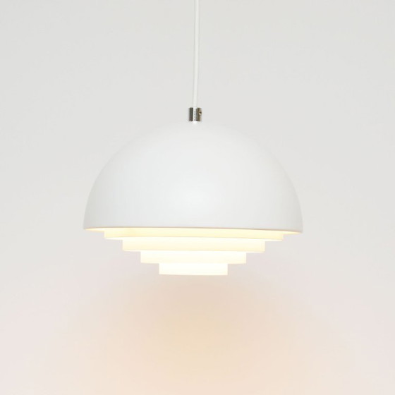 Image 1 of Lámpara escandinava blanca, años 90