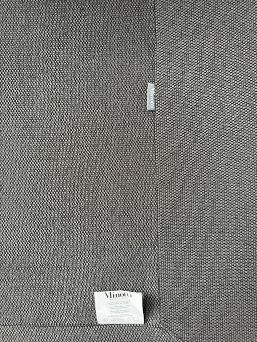 Minotti Jagger Sessel Stoff Grau Couch