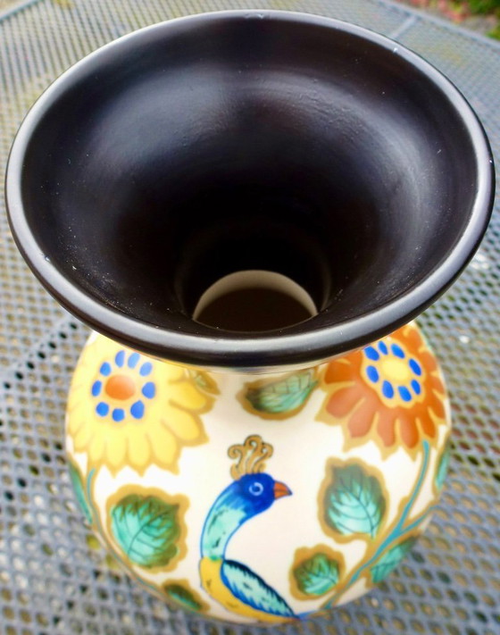 Image 1 of Plateelbakkerij Regina - Avisa - Jan Signer - Vaas Gouda.