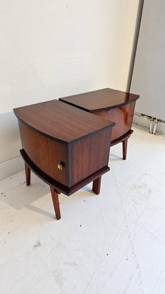 Vintage Mid-Century Nightstands – Wood (photo 8 of 9)