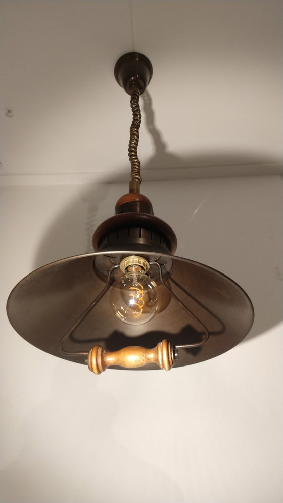Image 1 of Lampe suspendue vintage / lampe de navire