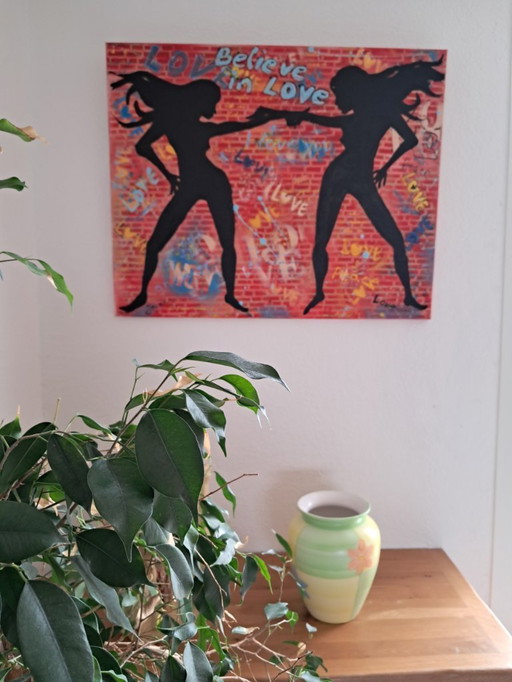 Jovan SRIJEMAC - Shadows of Love - Artist's painting