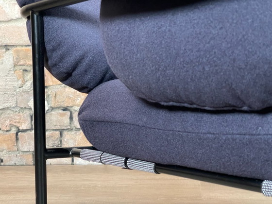 Fogia Bollo Lounge Chair - azul oscuro | Andreas Engesvik – Sillones, Metal, Textil (photo 11 of 16)