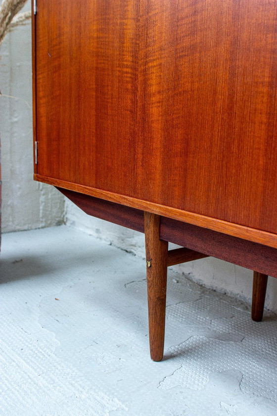 Image 1 of Vintage teak sideboard chest of drawers Fristho Modulus Danish 60s