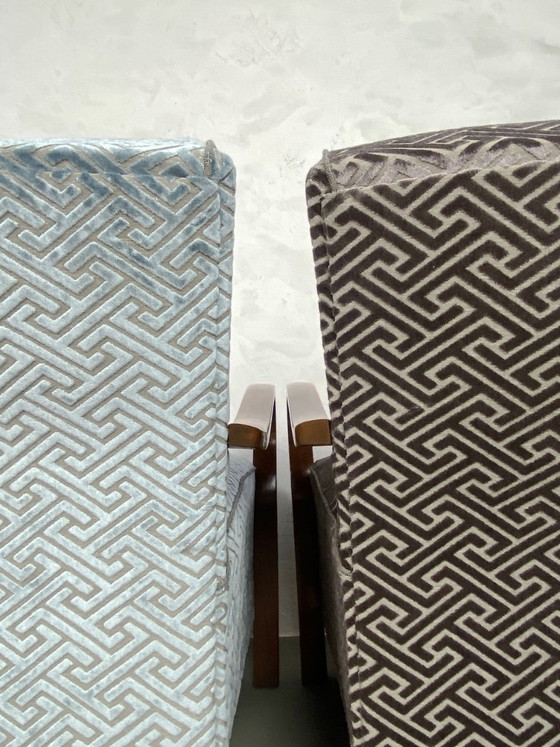 Image 1 of Fauteuils "Labirinth Duo" de Jindrich Halabala