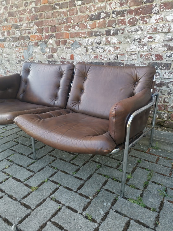 Image 1 of Divano in pelle Osaka a 2 posti di Martin Visser per 't Spectrum