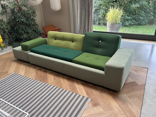 Vitra Green Polder Sofa – 3 5 zitsbanken, Textile (photo 2 of 5)