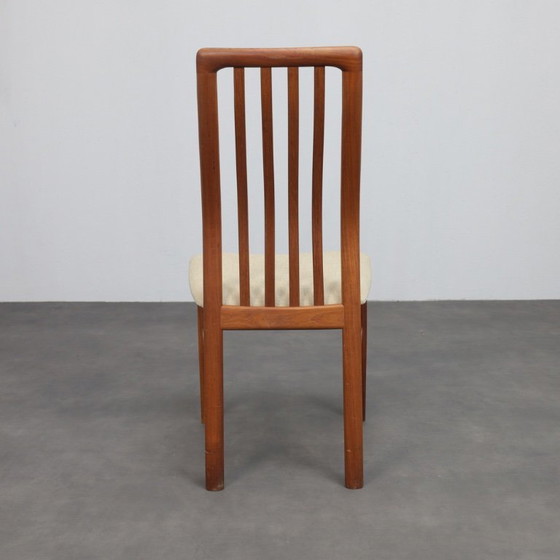 Image 1 of Juego de cuatro sillas de comedor de Kai Kristiansen para Schou Andersens, Dinamarca, años 70