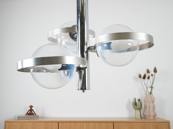 Image 1 of Lampada a sospensione, Space Age, anni '70, prodotta in Italia