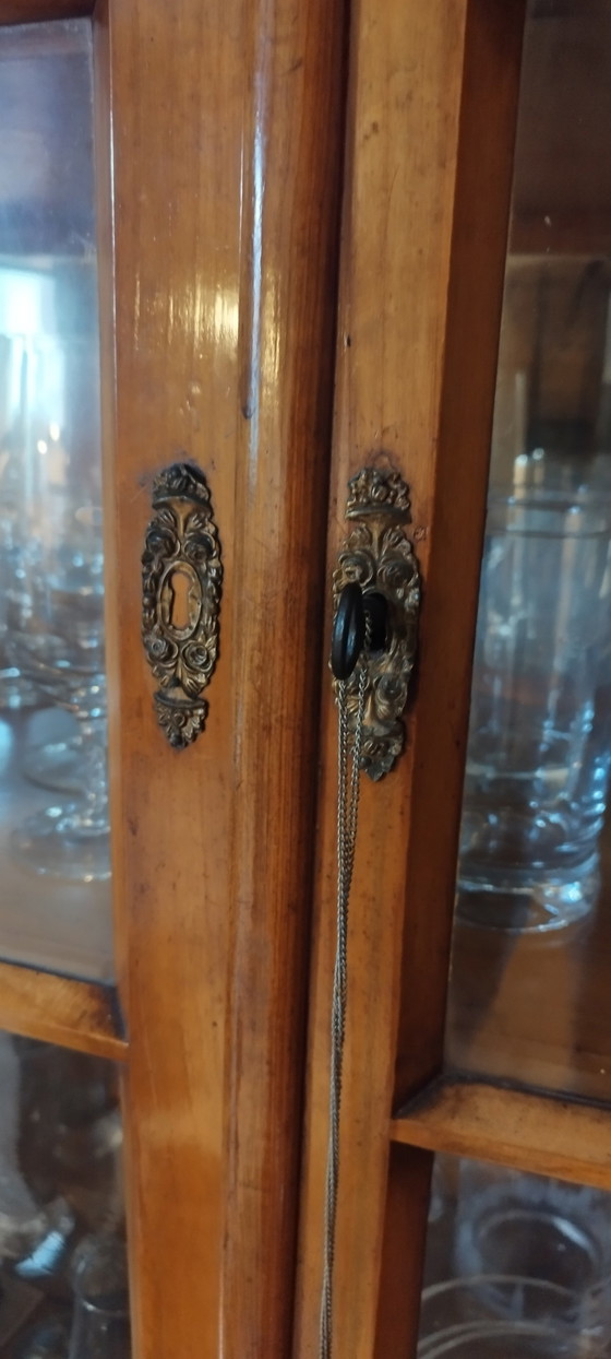 Vetrina Biedermeier – Vetrine, Glass, Metal (photo 4 of 7)