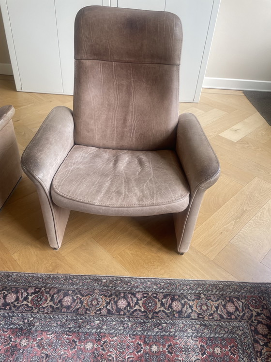 Image 1 of 4x fauteuils de Sede DS 50 Buffalo Leuren, chacun