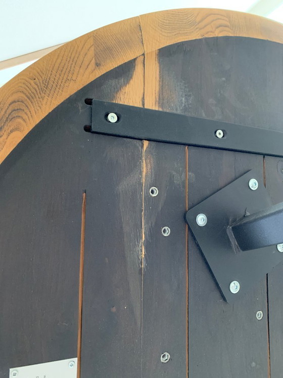 Image 1 of Tavolo rotondo in rovere Seuren Zwaan (diametro 120 cm)