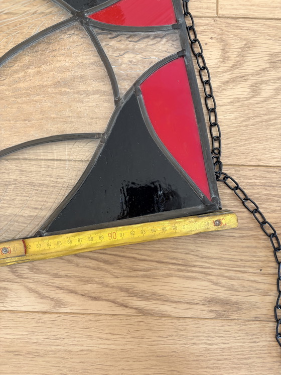 Image 1 of Bellissima vetrata artistica 30x100