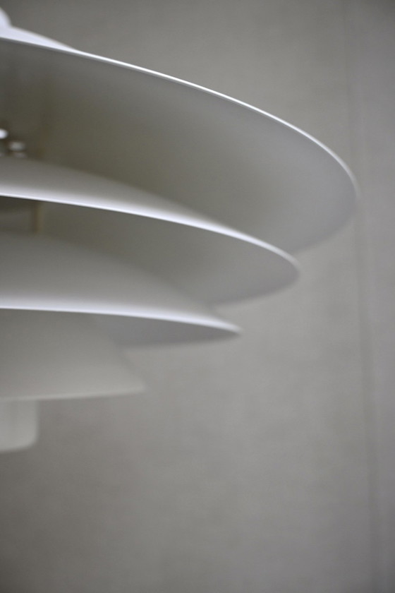 Image 1 of Lampada a sospensione danese di design, anni '70, forma 45 cm di diametro.