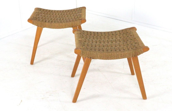 Tabouret de style Audoux Minet vintage – Poufs & repose-pieds, Wood (photo 3 of 17)