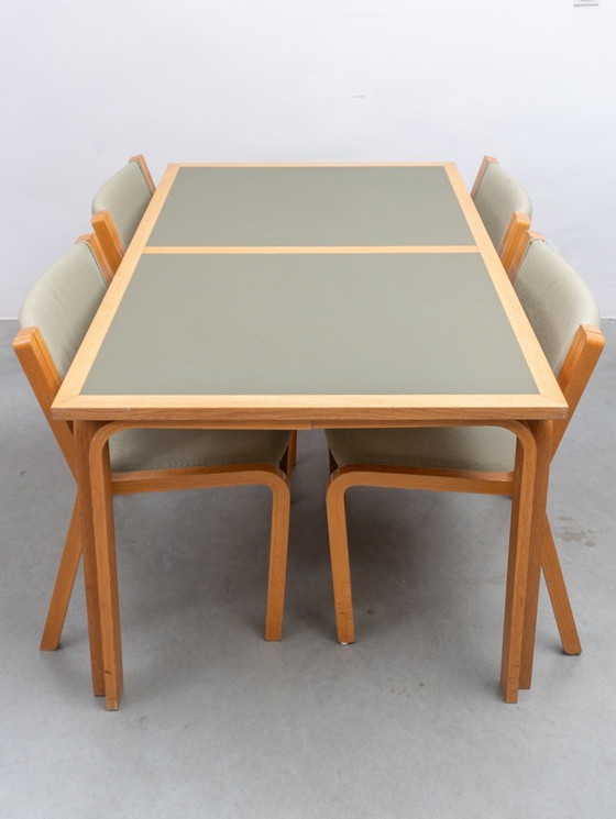 Image 1 of Magnus Olesen Work /Dining Table Made in Denmark, 1977