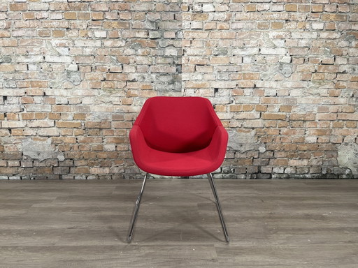 2X Artifort Gap Rosso-Rosa