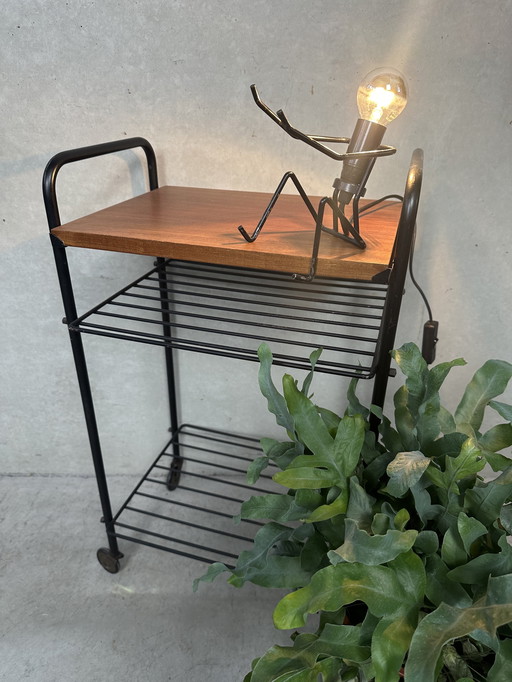 Vintage ‘sitting figure’ lamp