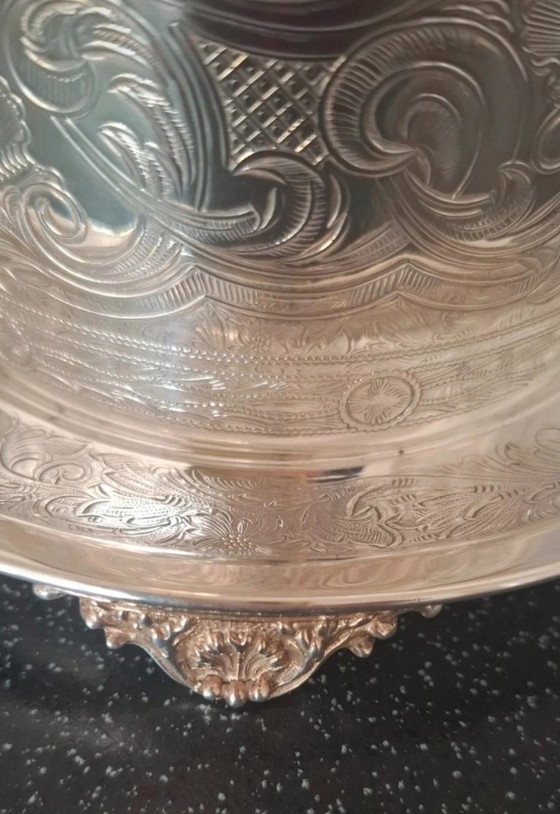 Scatola per biscotti placcata argento Barker Ellis England – Oggetti decorativi, Silver (photo 5 of 6)