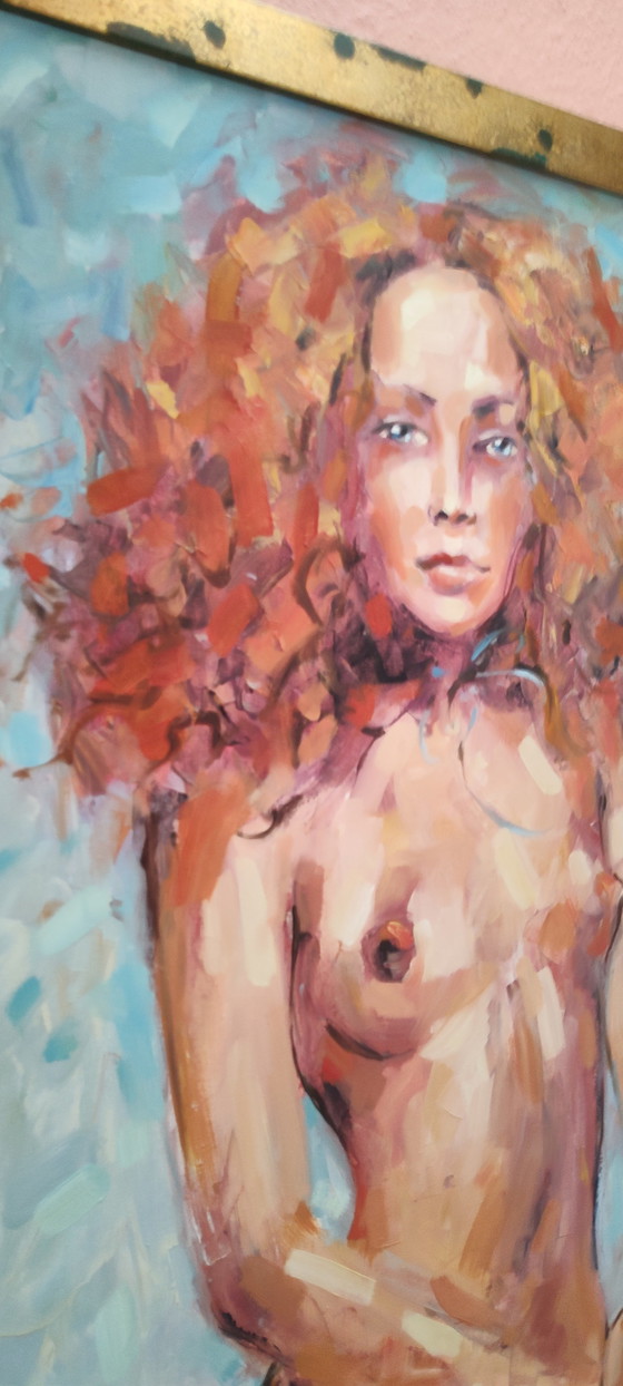 Image 1 of Modern naakt schilderij acry op canvas 2003