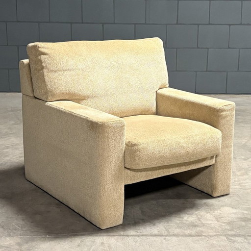 Fauteuil - Beige Stof - Erpo International – Textile, Vintage