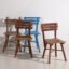 Antique school chairs (c.1920). Set of 4 pieces #1 – Side chairs, Vintage (photo 10 of 40)