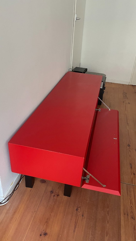 Image 1 of Meuble TV bas fait main