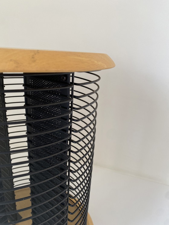 Image 1 of Vintage Techpoint rotating CD rack in Memphis style - 1980s
