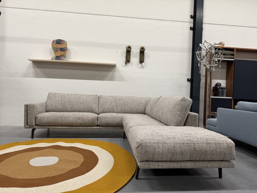 Leolux Bellice Corner Sofa De Ploeg Nubis fabric 270x279