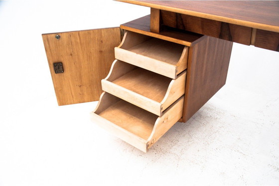Image 1 of Bureau vintage, conçu par M. Puchała, Pologne, années 1960.