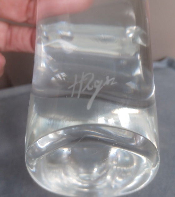 Image 1 of Henryk Rysz Kristallherzform Liebe Kunstglas Liebe