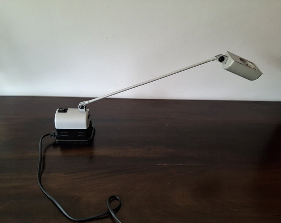 Image 1 of Light grey Lumina Daphinette lamp made of steel and aluminium