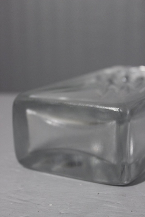 Image 1 of Claus Josef Riedel - Jarrón antiguo de cristal tallado y esmerilado, Austria, década de 1960