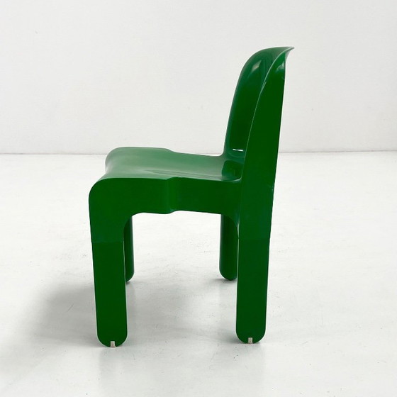 Image 1 of Green Model 4868 Universale Chair by Joe Colombo for Kartell, 1970s