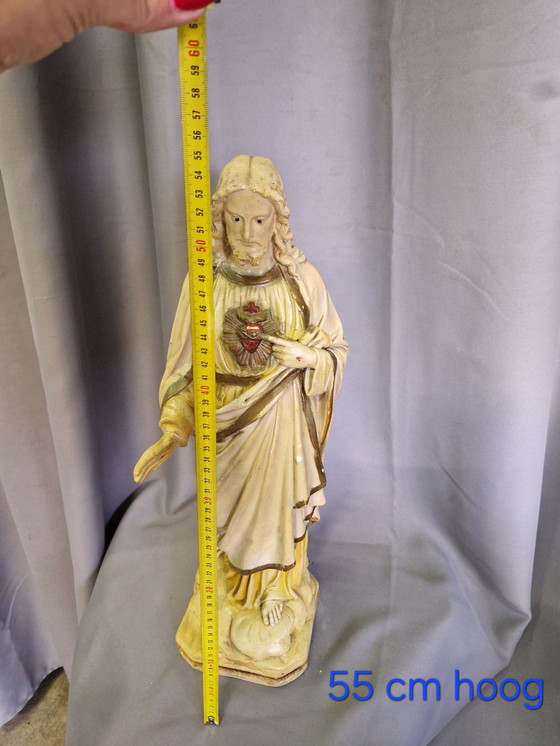 Image 1 of Statue religieuse de Jésus 55 cm