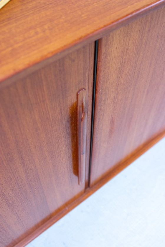 Image 1 of Credenza vintage in teak di Heinrich Riestenpatt, cassettiera danese